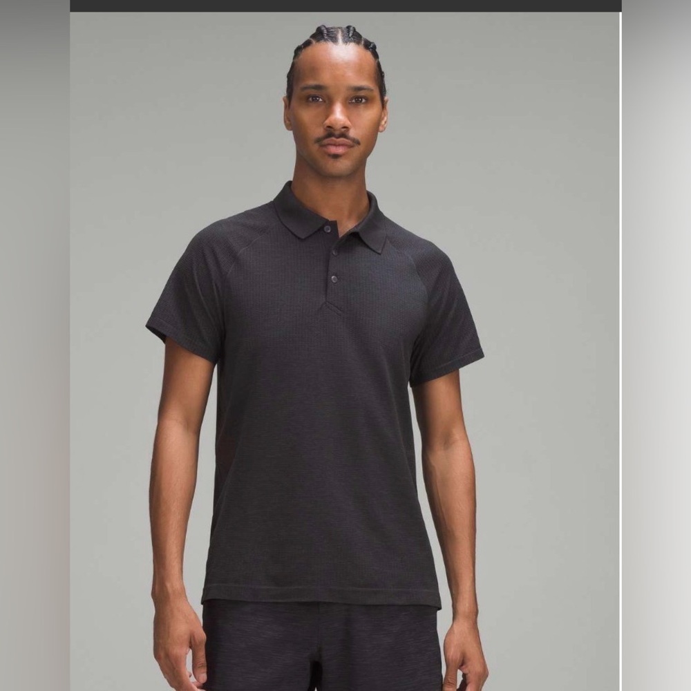 Lululemon Metal Vent Tech Polo Shirt *Updated
Graphite Grey / Black
